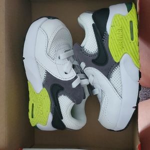 Baby shoes, Air Max, 5c, White Black Grey Green